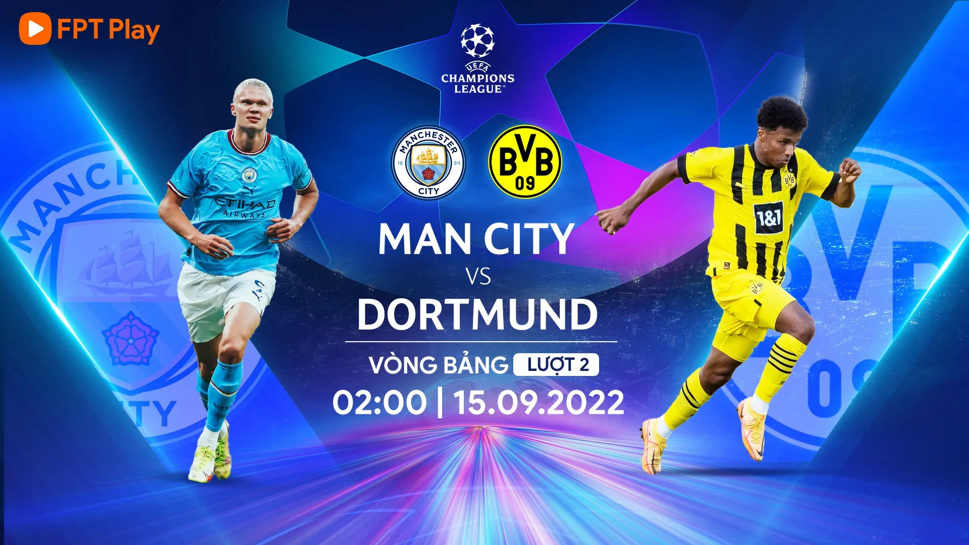 Man City vs Dortmund