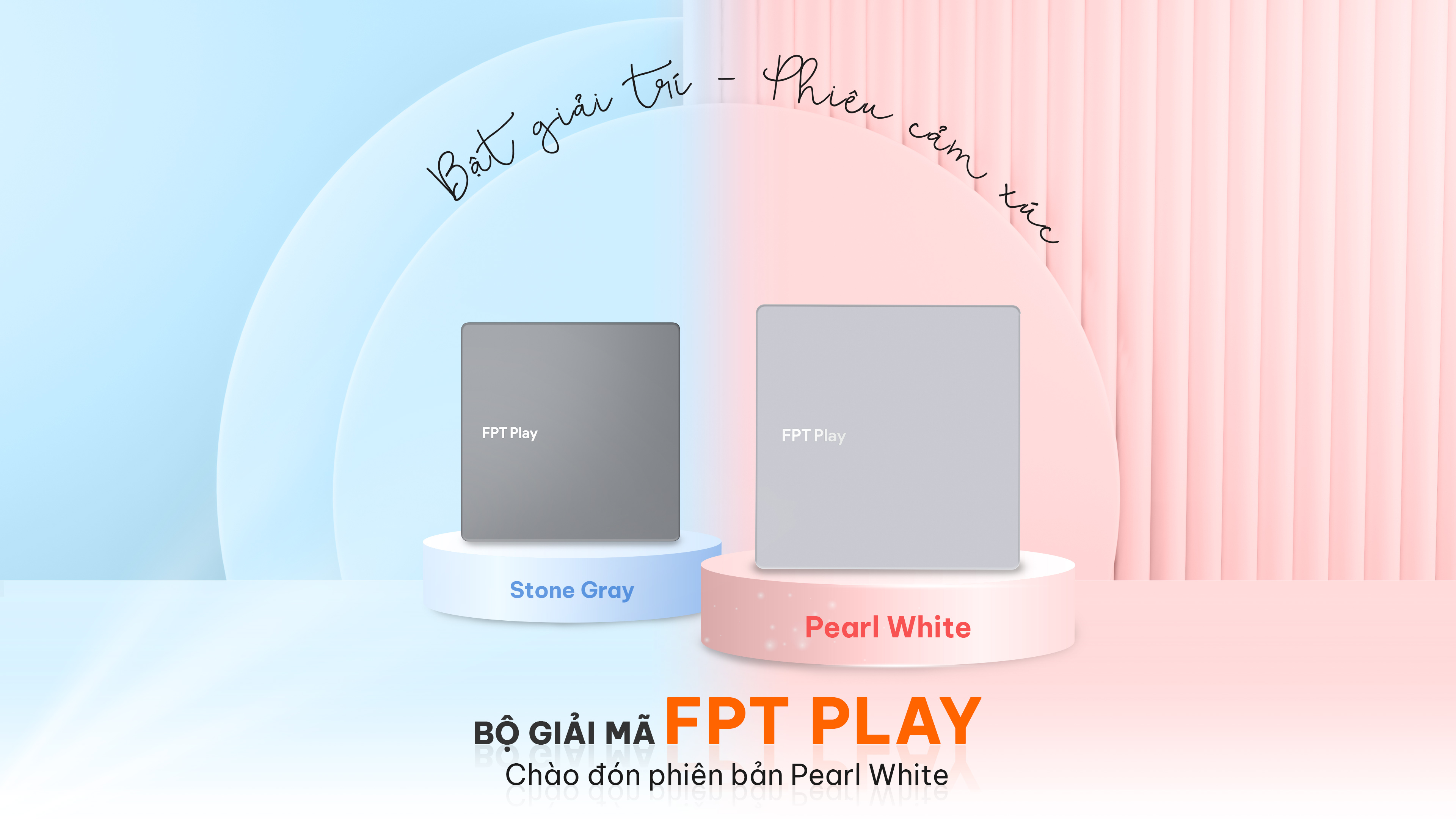 fpt play, bộ giải mã, pearl white