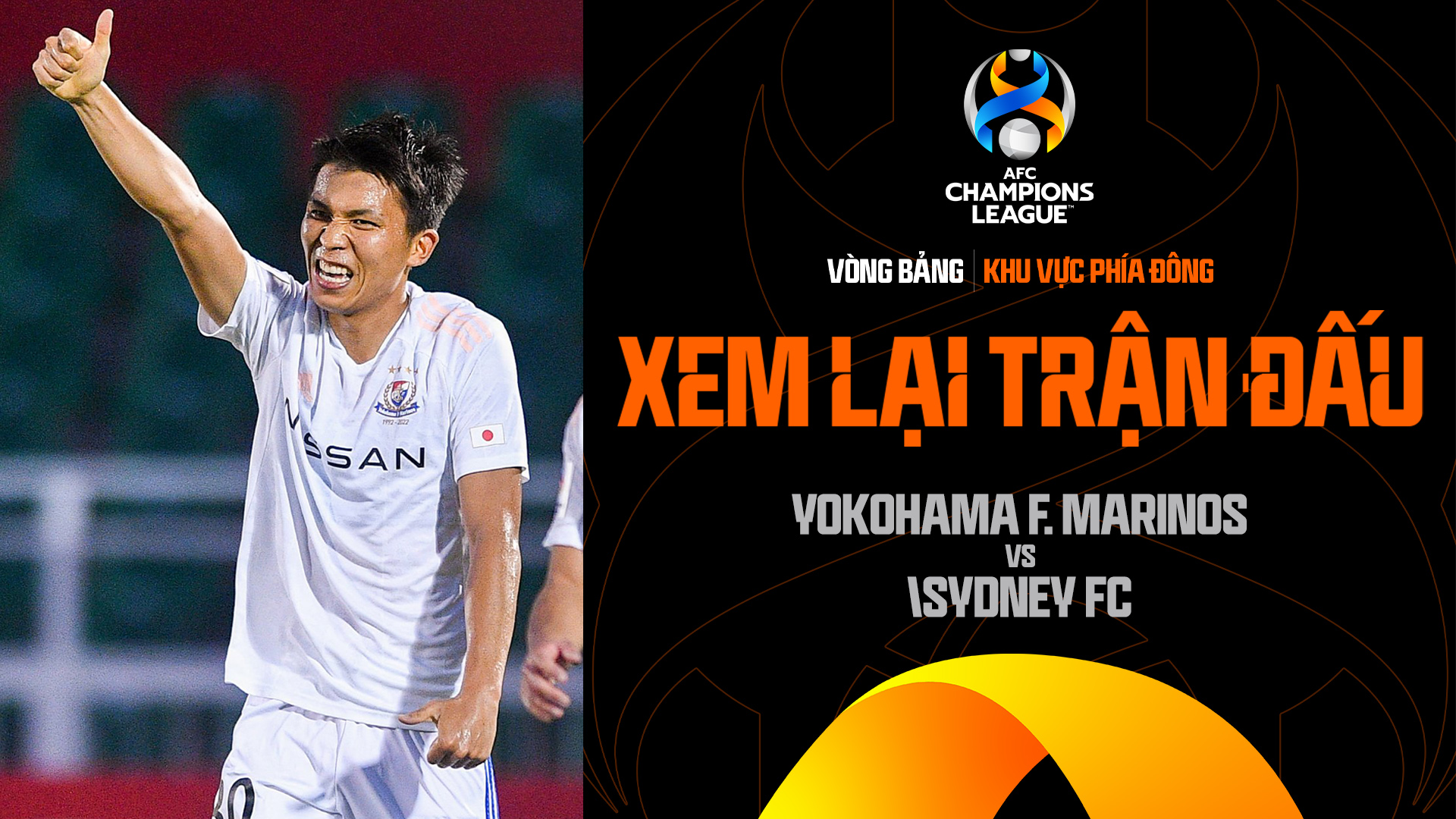 Yokohama F. Marinos - Sydney FC | Xem lại trận đấu - AFC Champions League