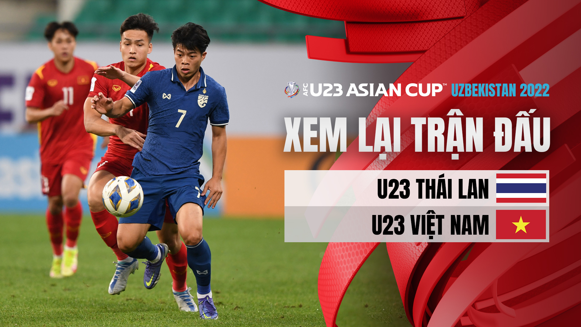 U23 Thái Lan U23 Việt Nam Xem Lại Trận đấu Cúp Bóng đá U23 Châu Á Afc 2022 Fpt Play 2311