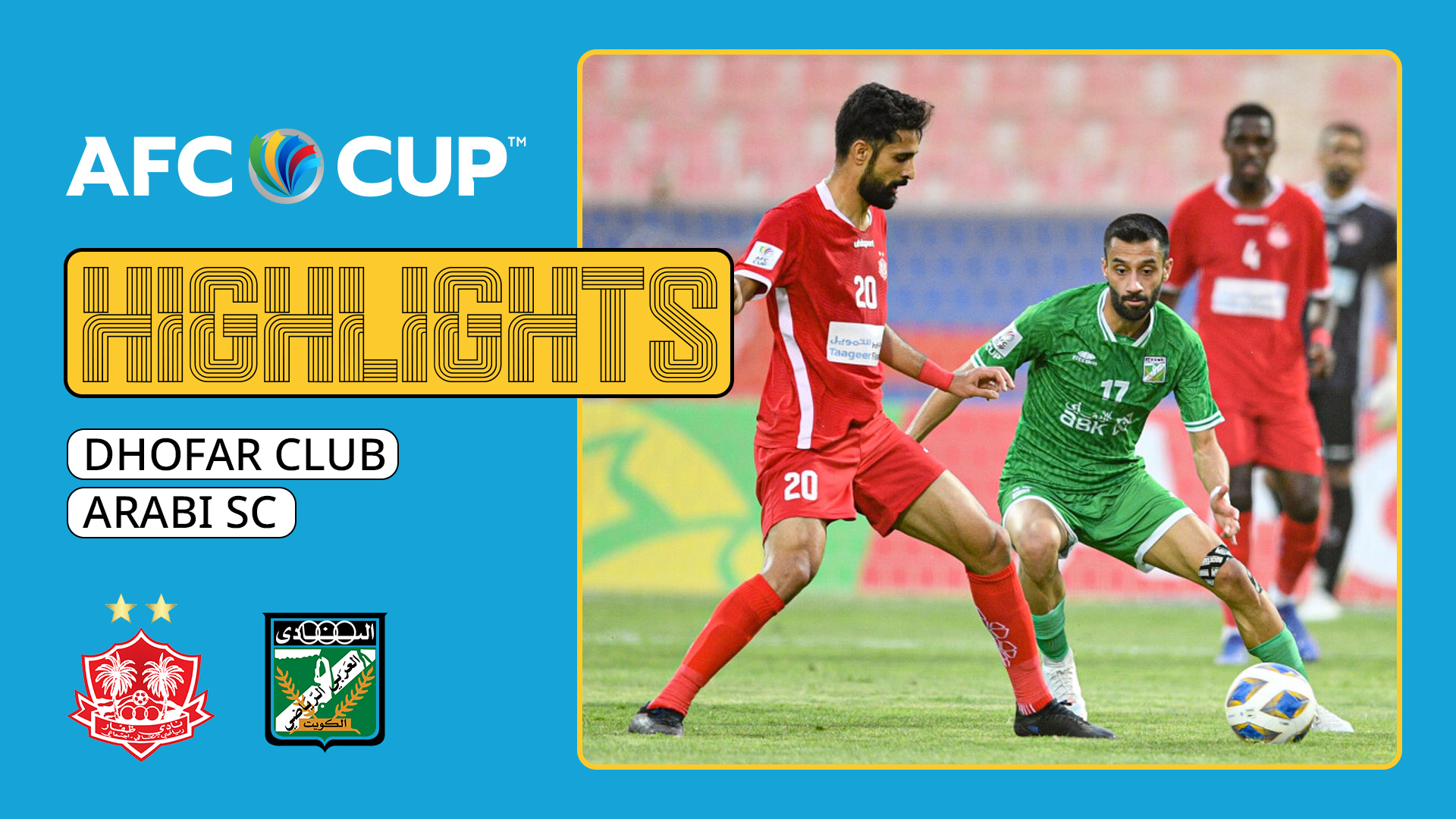 Dhofar Club Arabi SC B t Ph n Th ng B i Highlights AFC Cup 2022 