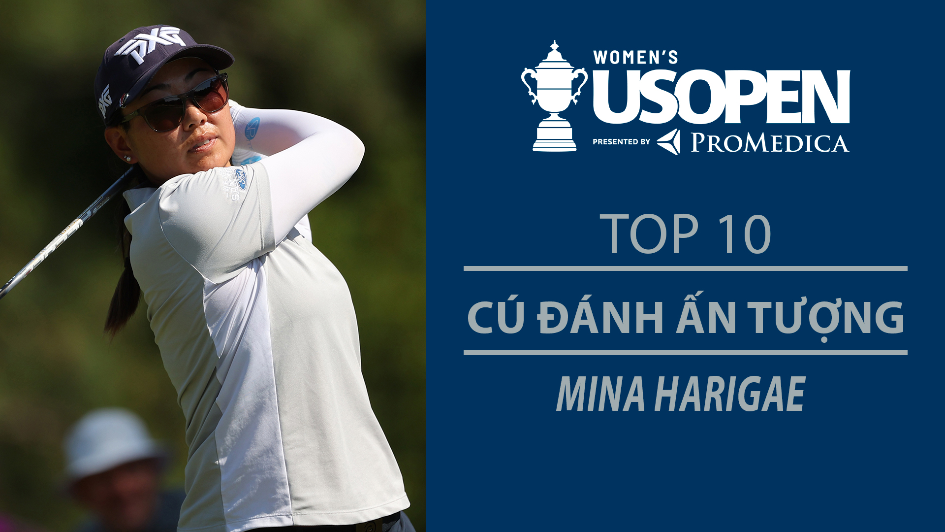 TOP 10 cú đánh ấn tượng của Mina Harigae tại US Open - US Women Open