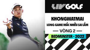 Khongwatmai long-game mắc lỗi, rơi khỏi top 5 - LIV Golf