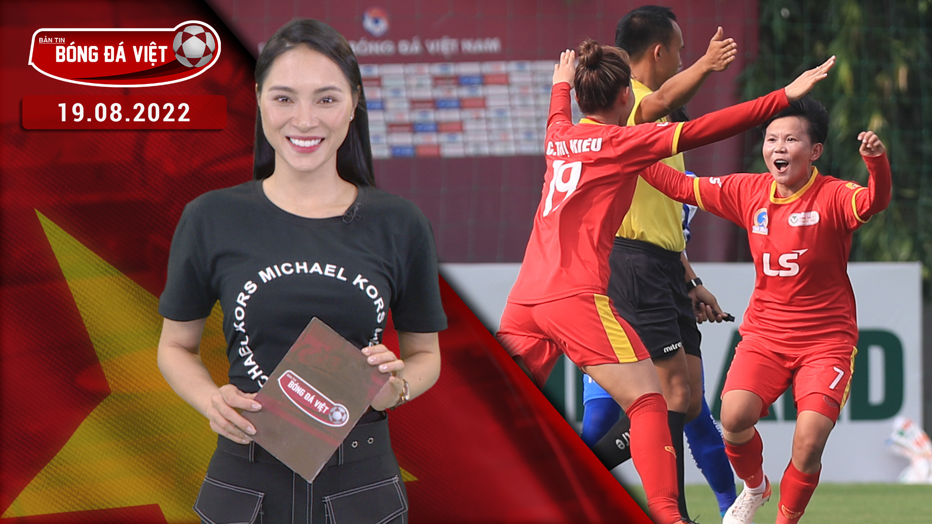 TP HCM 1 vào chung kết Giải Bóng đá nữ Cúp quốc gia 2022 - Bản tin Bóng đá Việt 19/08
