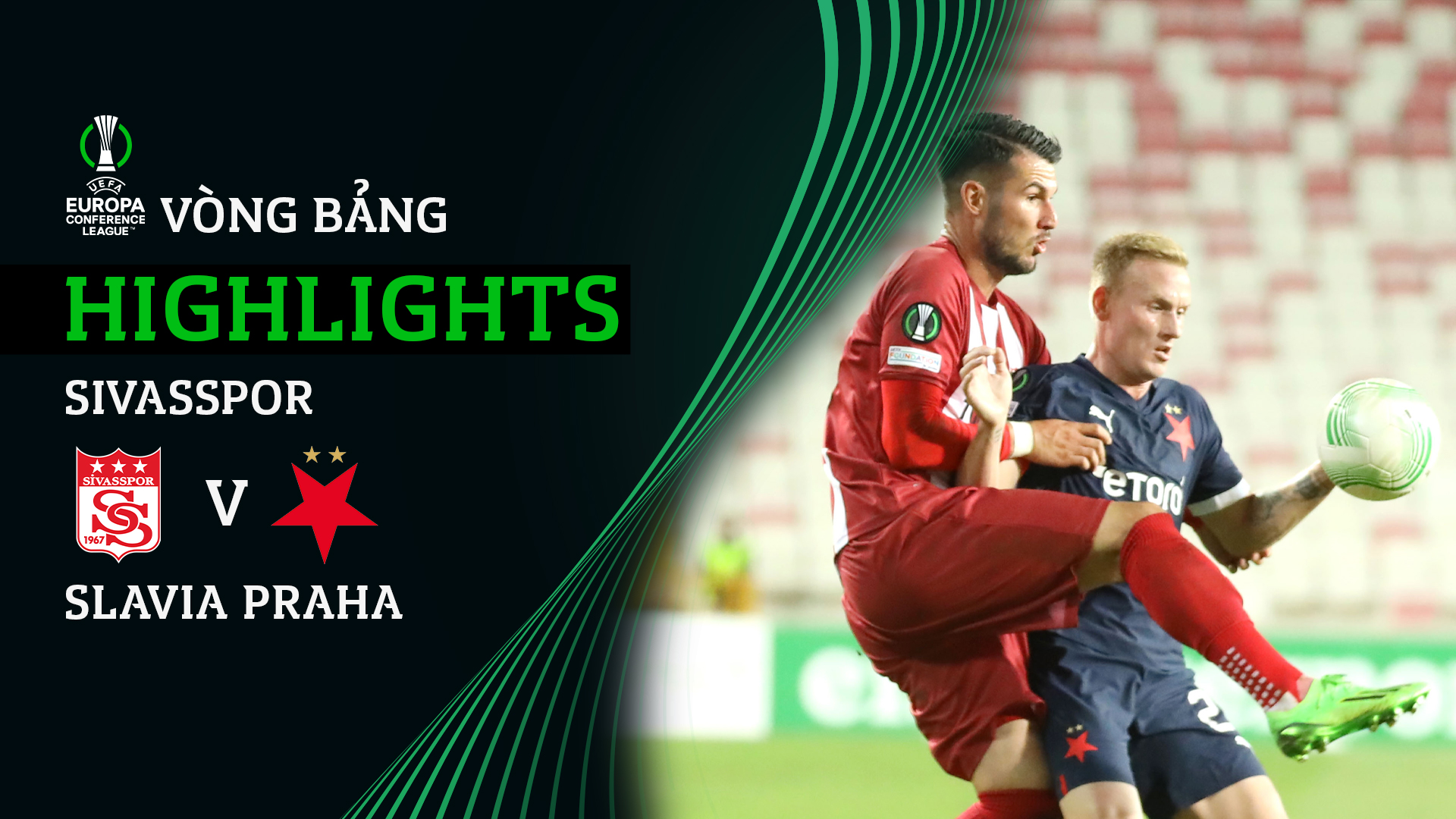 Sivasspor - Slavia Praha Highlights - Conference League